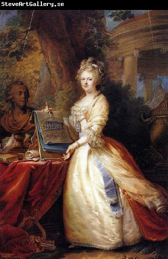 unknow artist Portrait of Maria Feodorovna (1759-1828), Tsarina of Russia